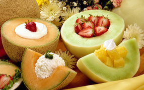 Дынный десерт