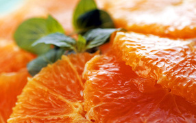 Мякоть апельсина