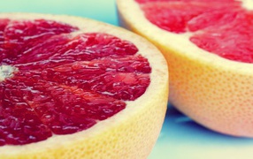 Кусочки грейпфрута