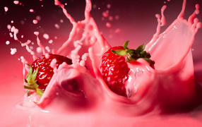 Клубничный микс