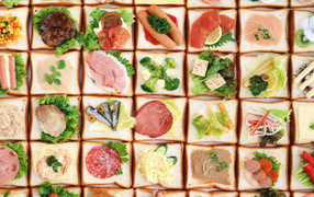 Бутерброды ассорти