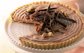 Пирог с лесными орехами