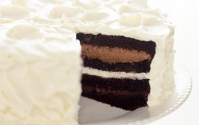 Торт с кремом