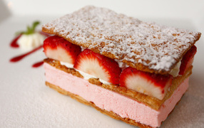 Фруктовое пирожное