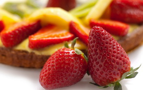 Клубничный пирог