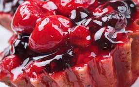 Фруктовое пирожное