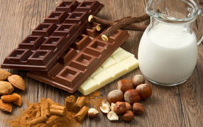 Шоколад с молоком