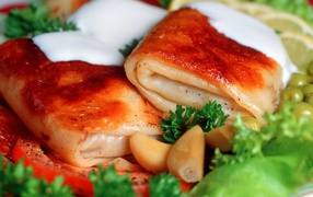 Блины с начинкой