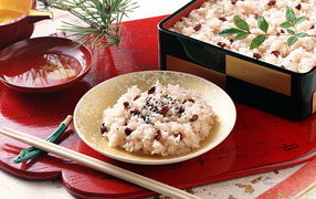 Рис с фасолью