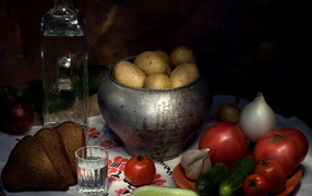 Сельская трапеза