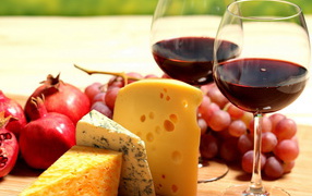 Вино и сыры