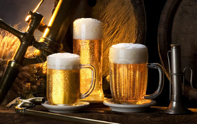 Пенное пиво