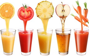 Freshly squeezed juices