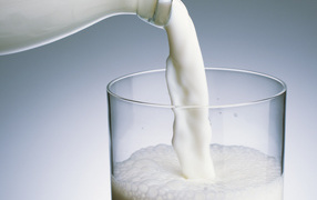 Стакан молока