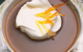 Чай со сливками