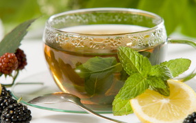 Чай с мятой