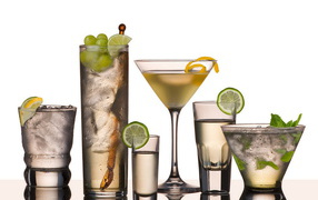 Разные коктейли