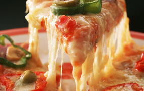 Пицца с оливками