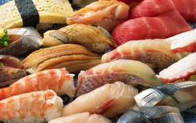 Кусочки морепродуктов