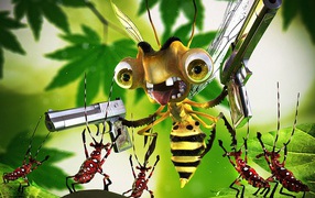 Пчела с понтами