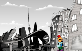 Черно белый Мир