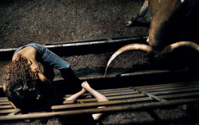 Бык и девушка