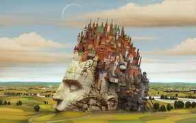 Замок на голове