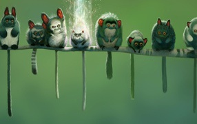 Свисающие хвосты