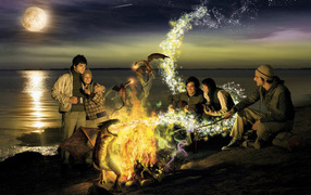 Ребята отжигают