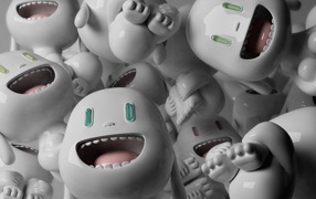 Счастливые человечки