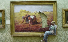 Вылезла покурить