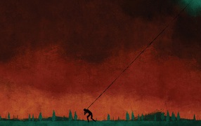 Я тащу луну