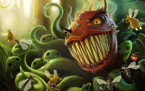 Насекомые против растений