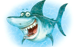 Веселая акула