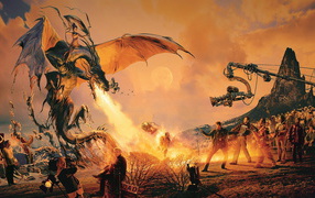 Съемка фантастического фильма