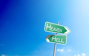 The road to heaven and hell