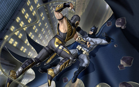 DC Universe Scorpion against Batman