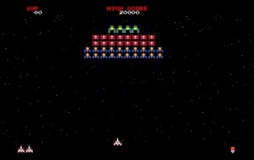 Galaxian Galaga Nintendo Dendy NES