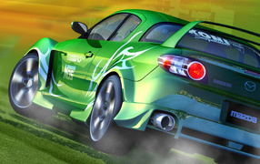 Green Mazda