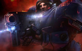 Герой игры Starcraft 2