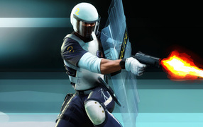 Mirrors Edge полицейский