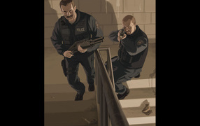 Полиция из игры gta 4