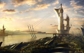 Речной город