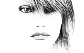 Набросок женского лица