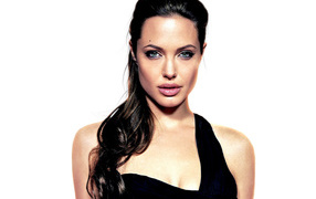 Анджелина Джоли / Angelina Jolie в черном