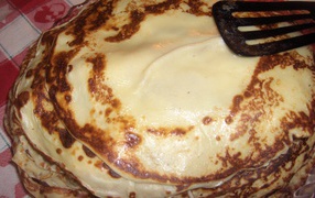 Домашние румяные блины