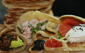 Блины с начинкой