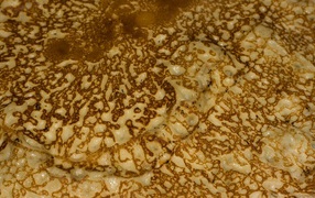 The texture of pancakes