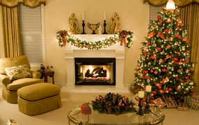 Праздник у камина