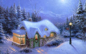Рождественский домик